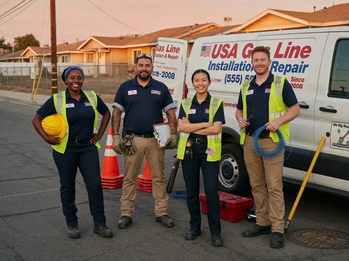 Gas Line Installation company in Courtland, AL